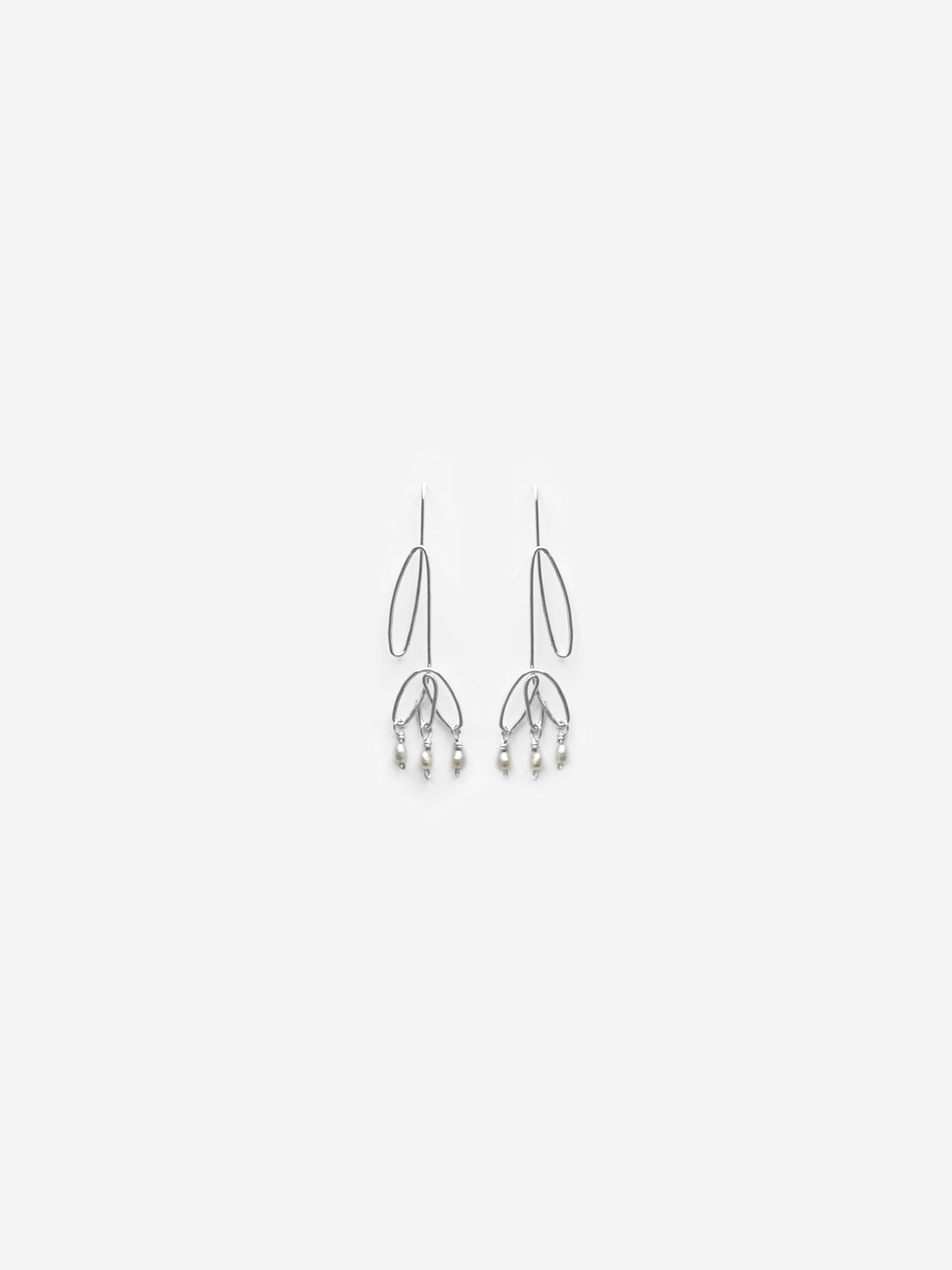 Boucles d'Oreilles Tulipe Argent et Gold Filled