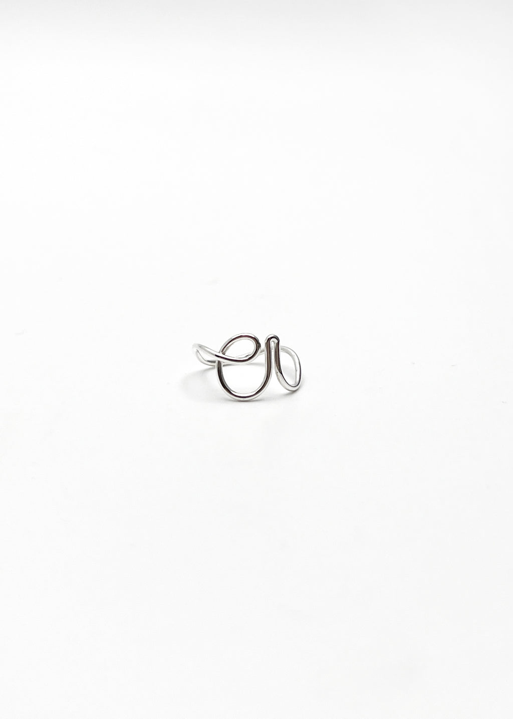 Bagues Lettres Argent