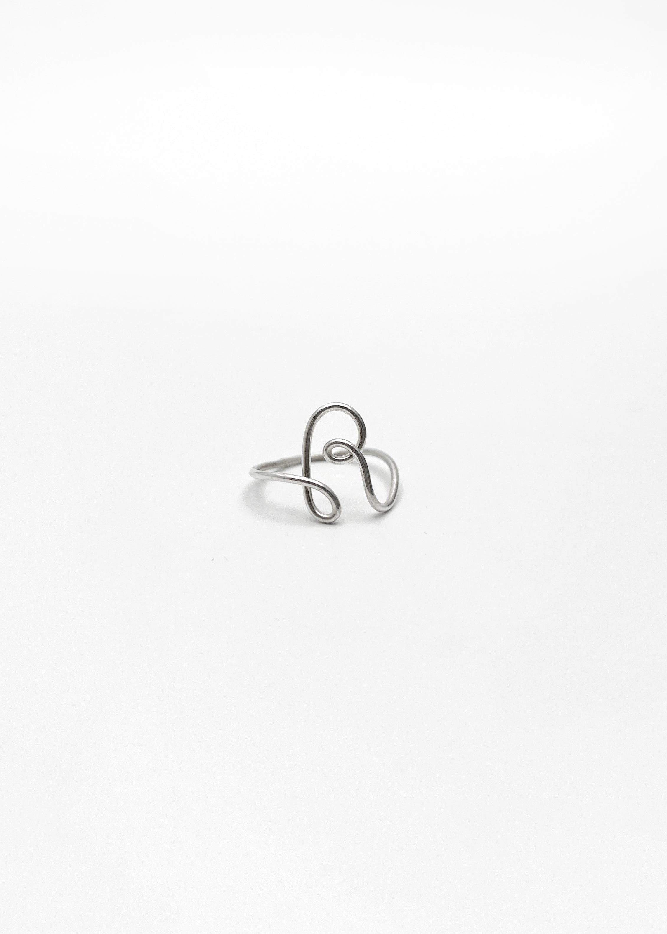 Bagues Lettres Argent