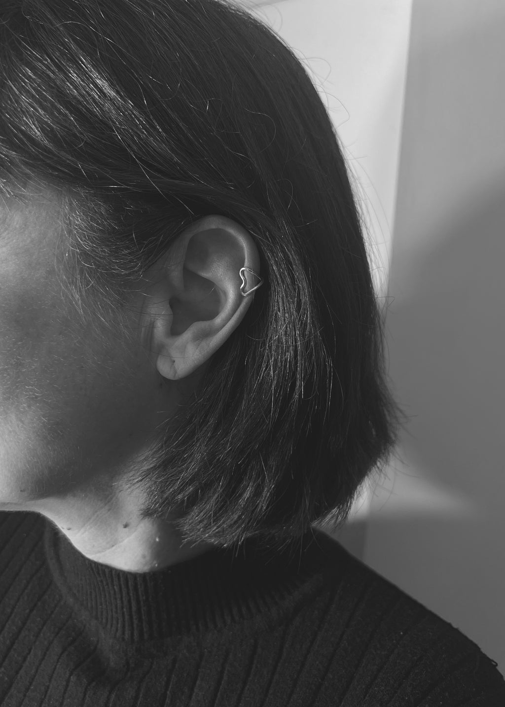 Earcuff Cœur à Cœur