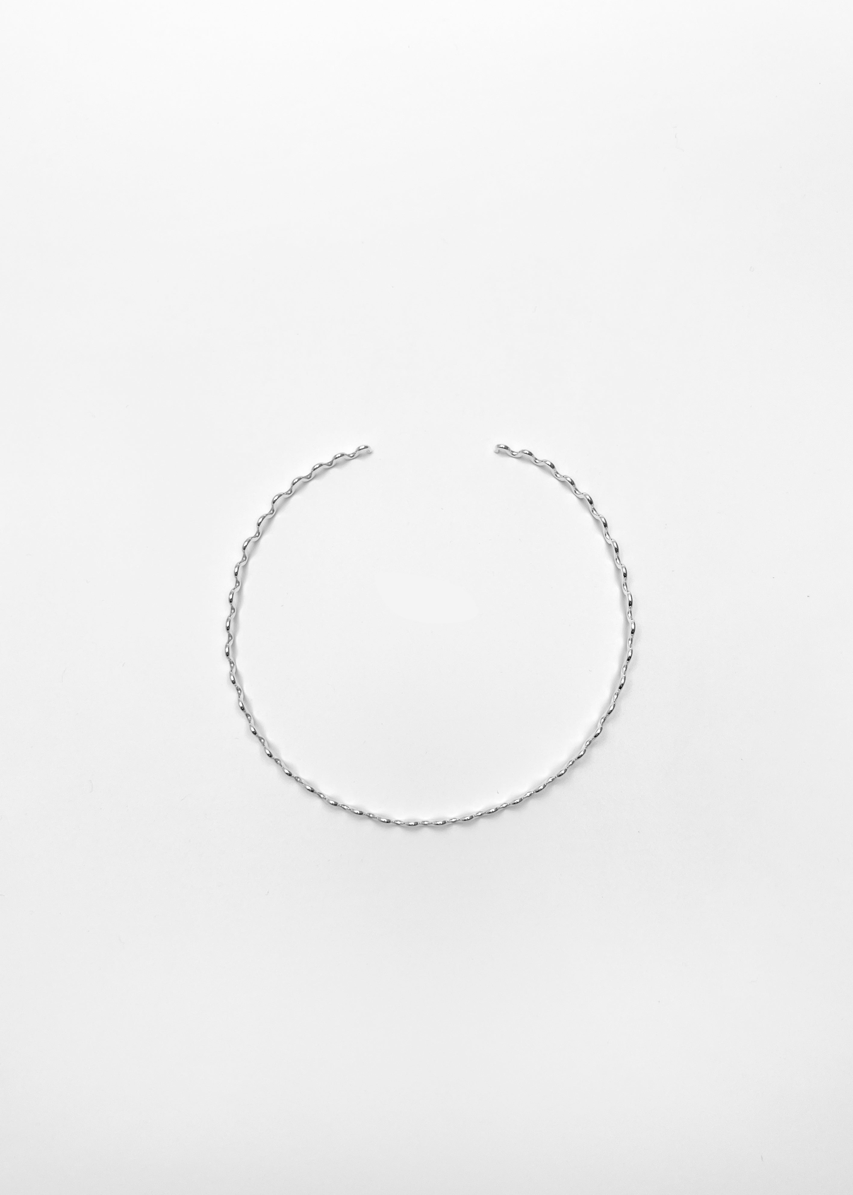 Choker Flots Argent & Gold Filled