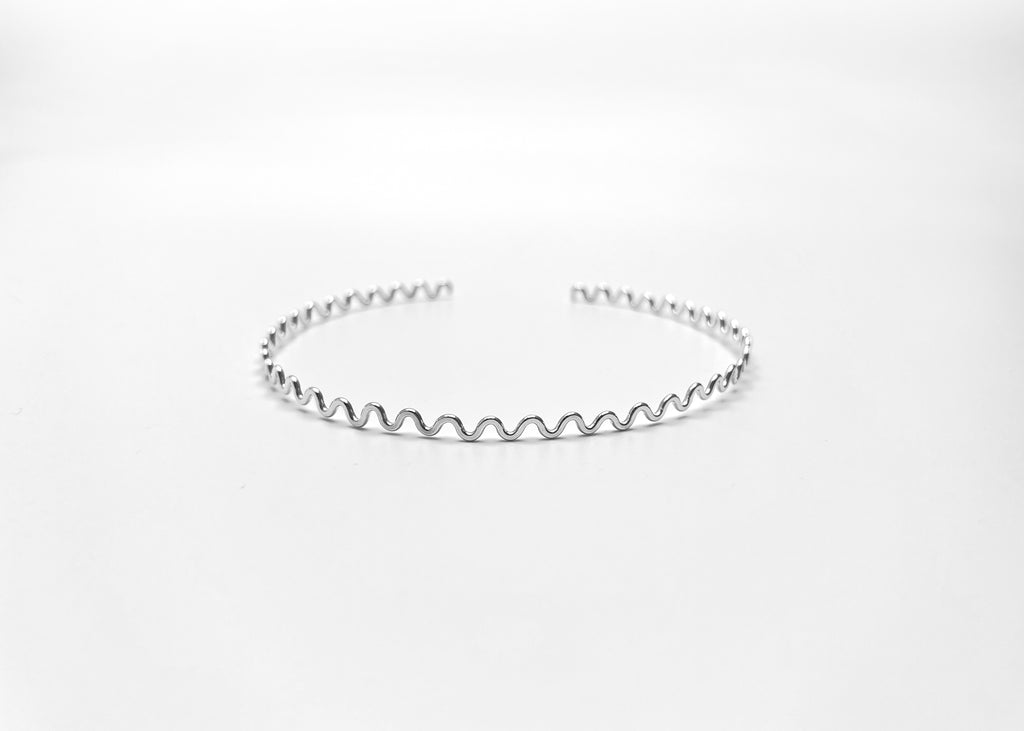 Choker Flots Argent & Gold Filled