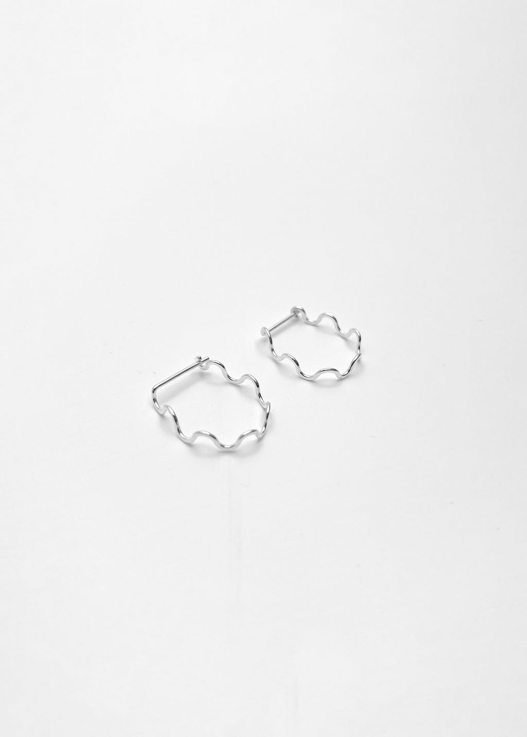 Créoles Flots Argent & Gold Filled