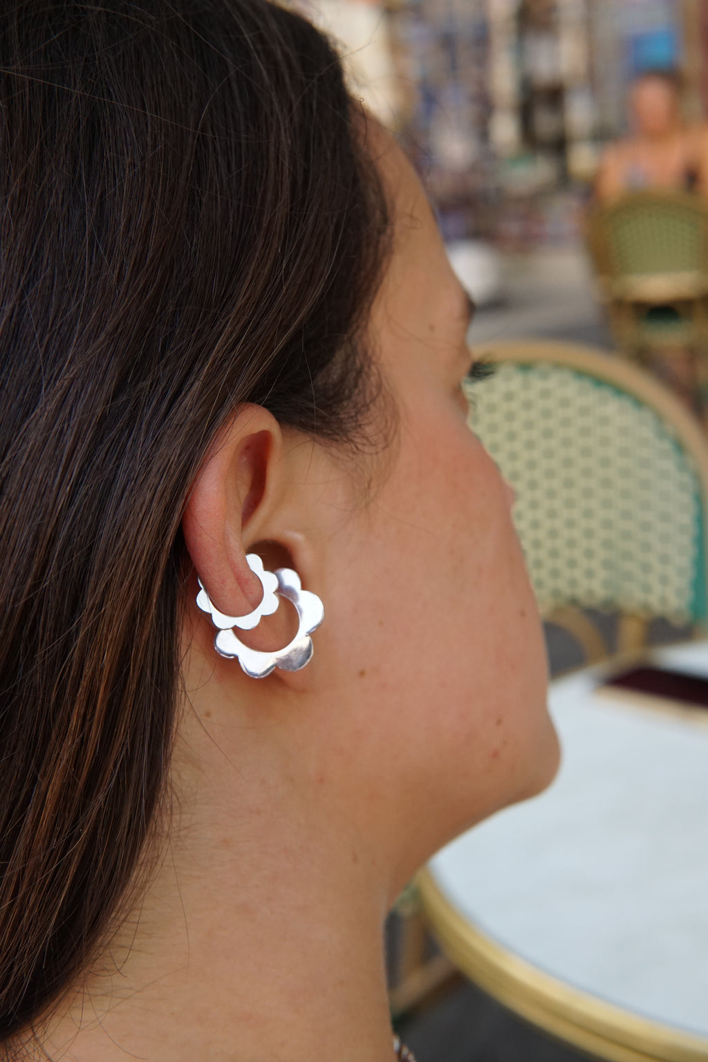 Earcuffs Brume S & M Argent