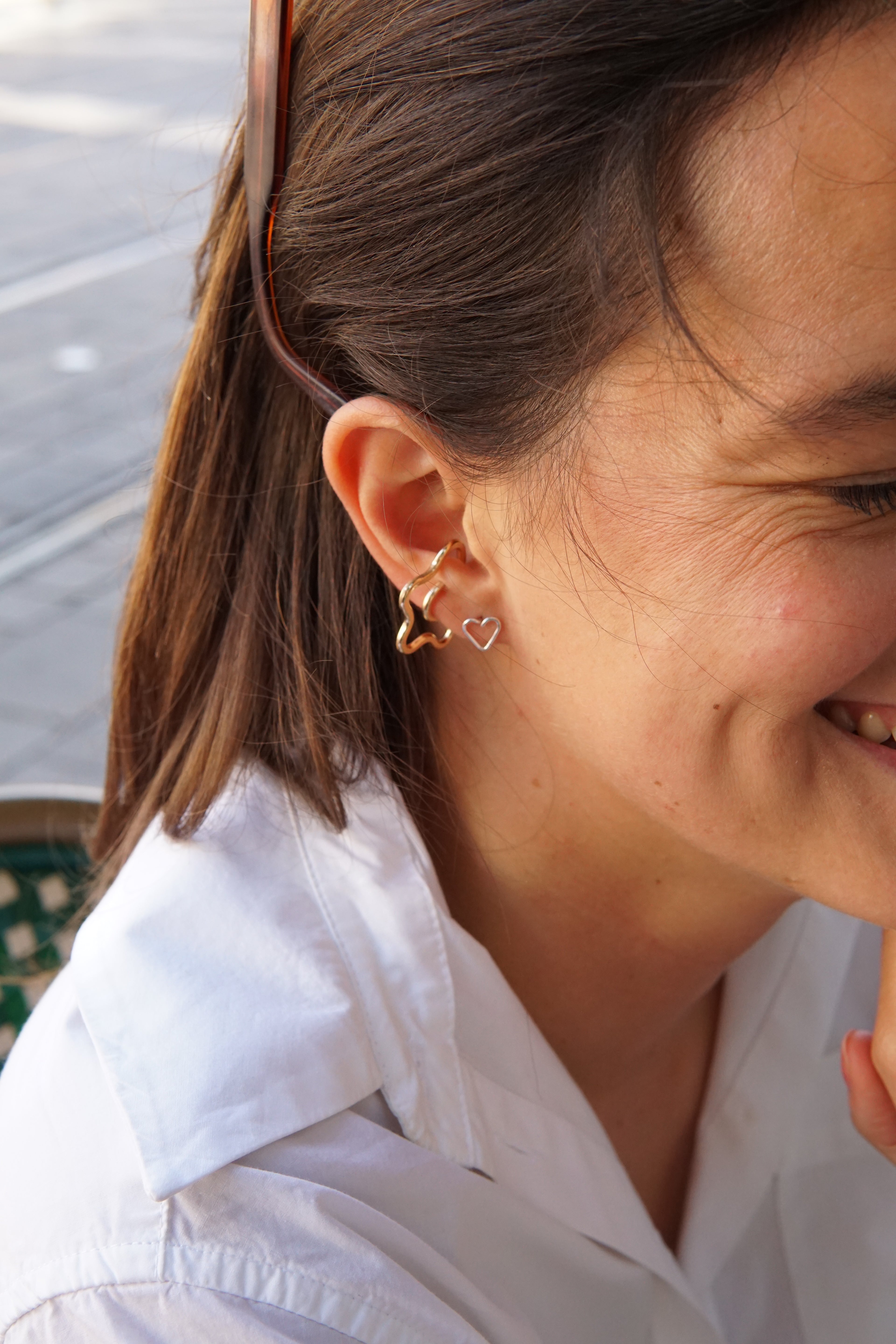 Earcuff Houle Argent