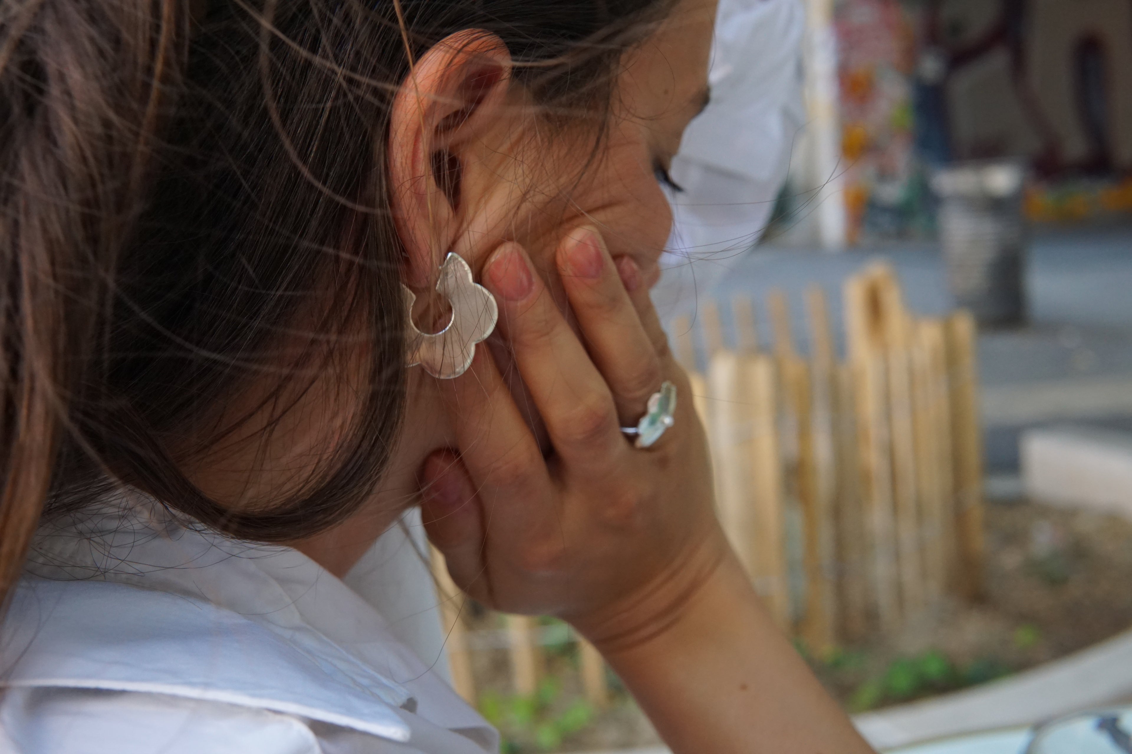 Boucles d'Oreilles Nuage M & L
