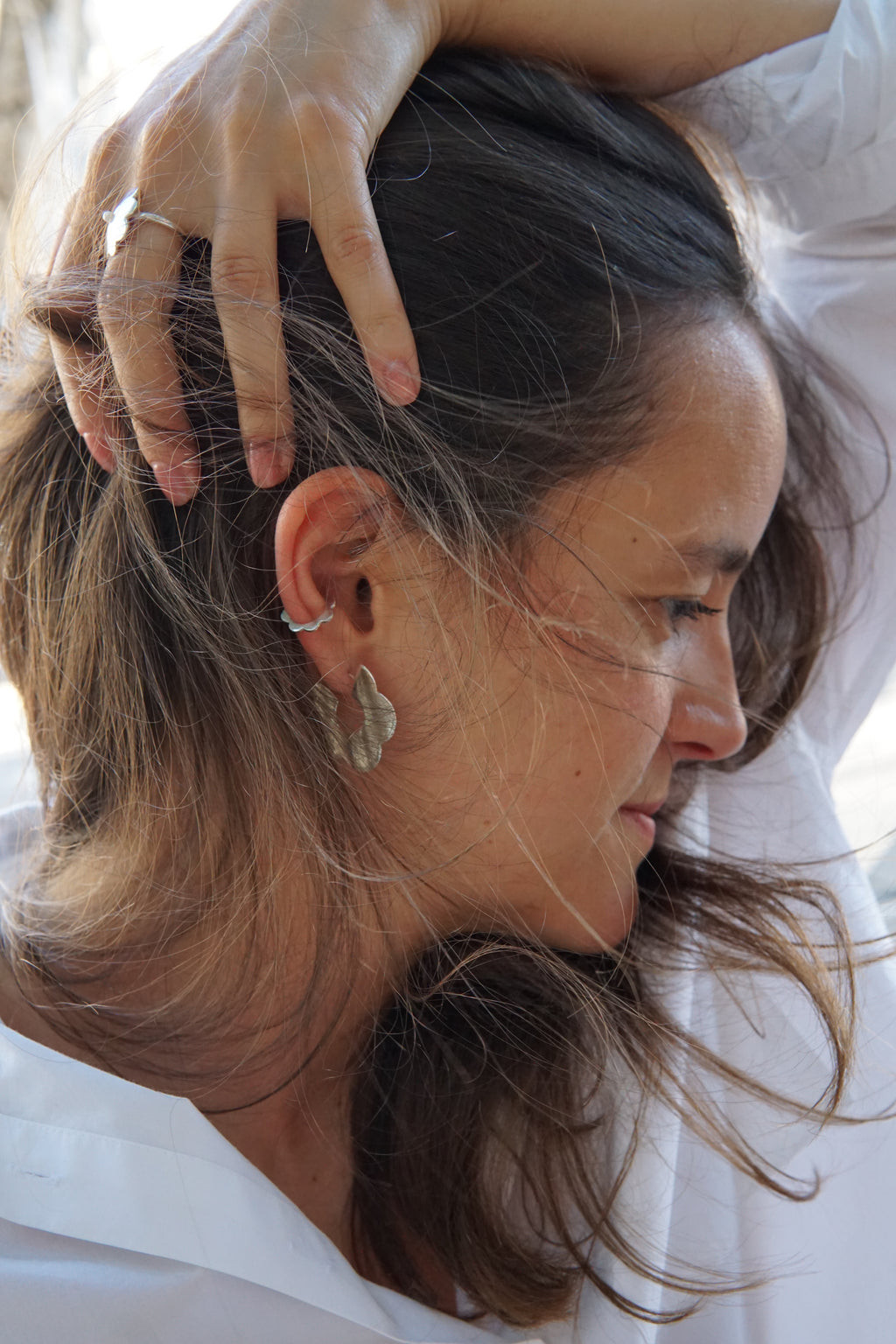 Earcuffs Brume S & M Argent